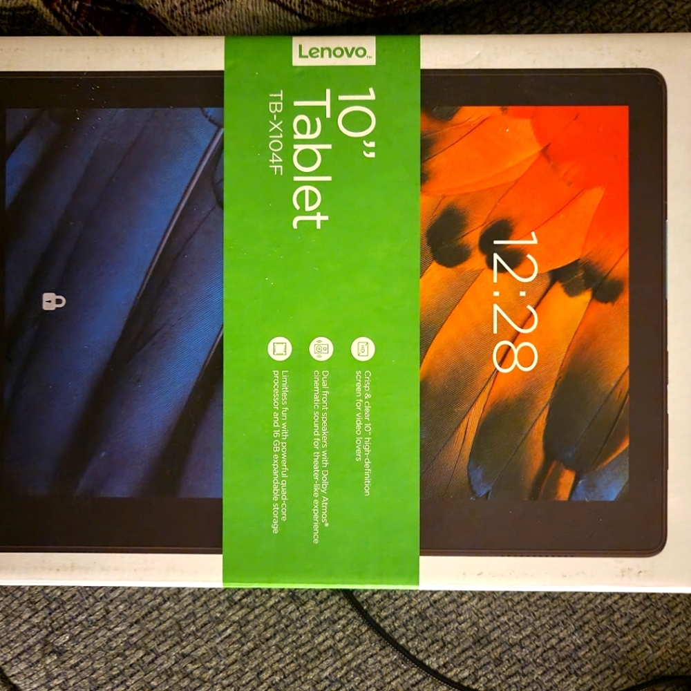 Lenovo 10" tablet 16GB